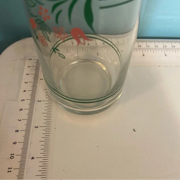 💥5/$25 ‎ Corelle Rosemarie 16 oz glass tumbler - Picture 7 of 7